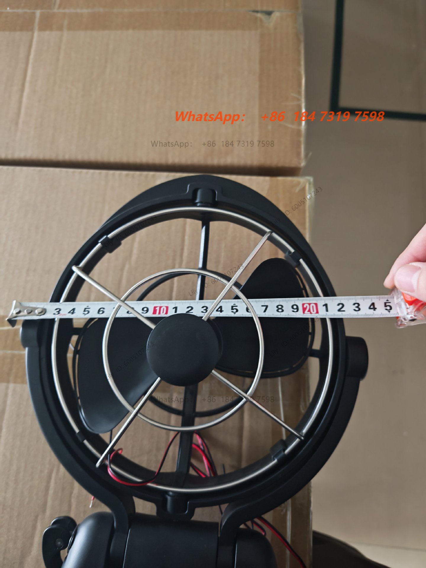 Remote Control Car - Ventilador DC para RV 12V24V, Ventilador