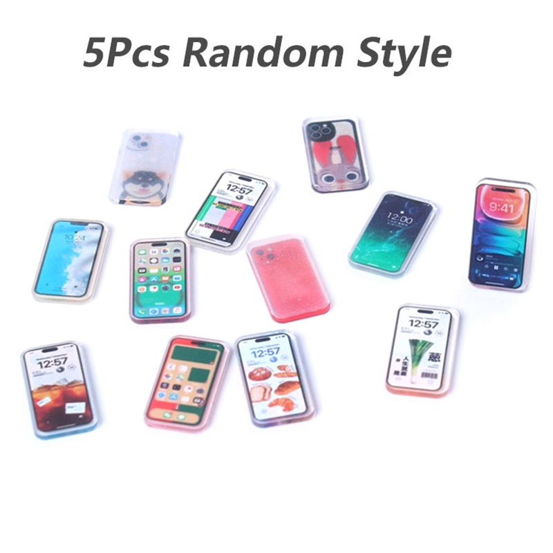 Kids Toys Smartphone - 5 peças de brinquedos de miniaturas