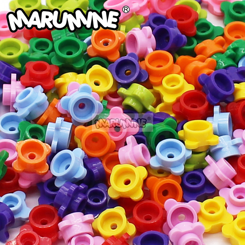 Kids Toys Brands - Marumine 200PCS MOC 1x1 Flores Redondas