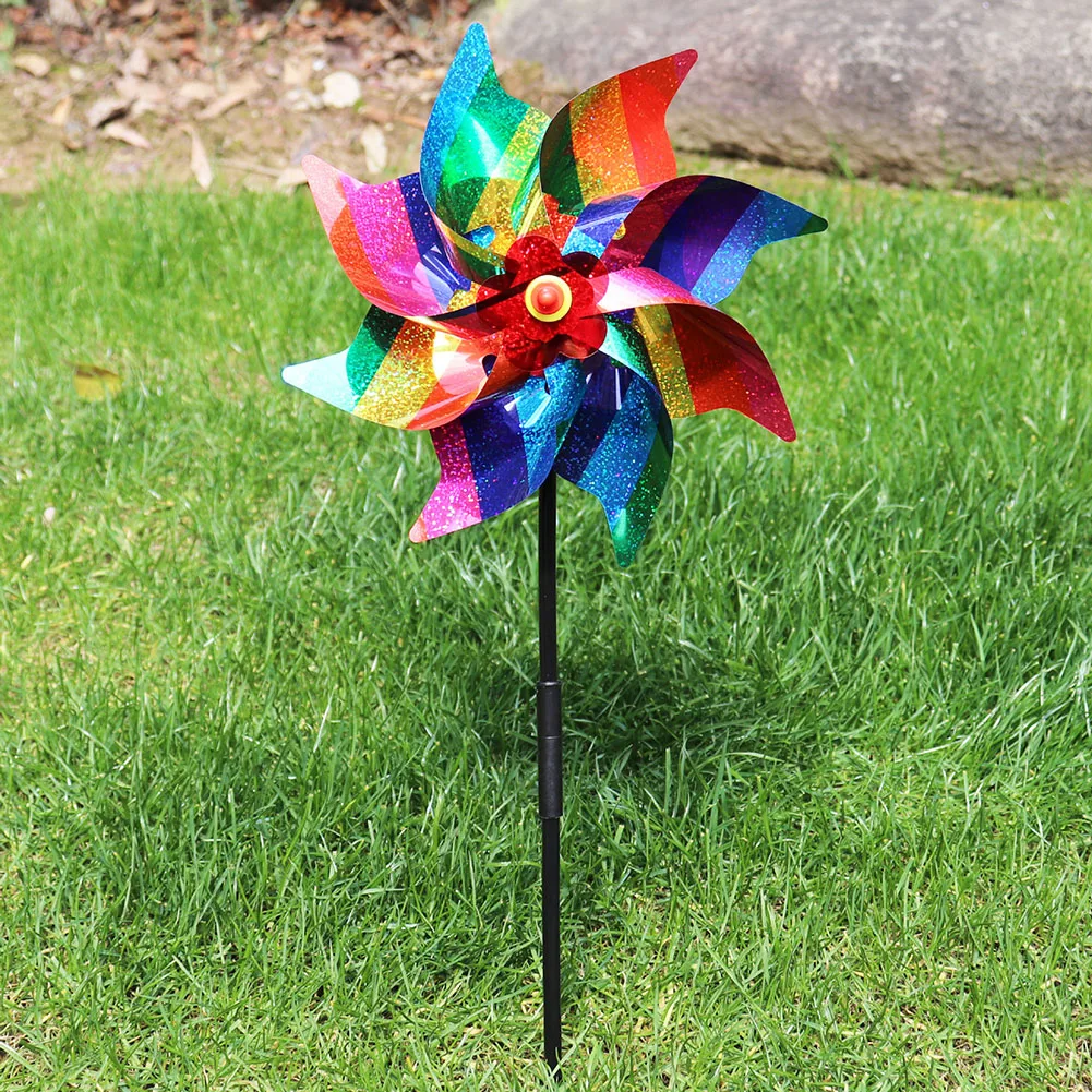 Kids Yard Toys - Moinho de vento repelente de pássaros