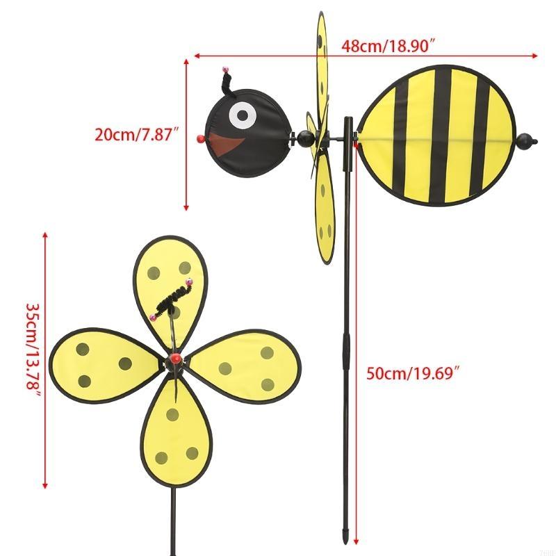 76hf abelha moinho vento girat - Kids Yard Toys avaliação e preço