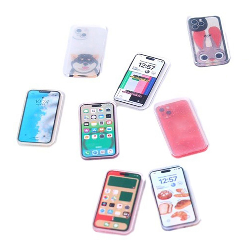 ⑧ 5 Peças Miniatura de Celular - Kids Toys Smartphone avaliação e preço