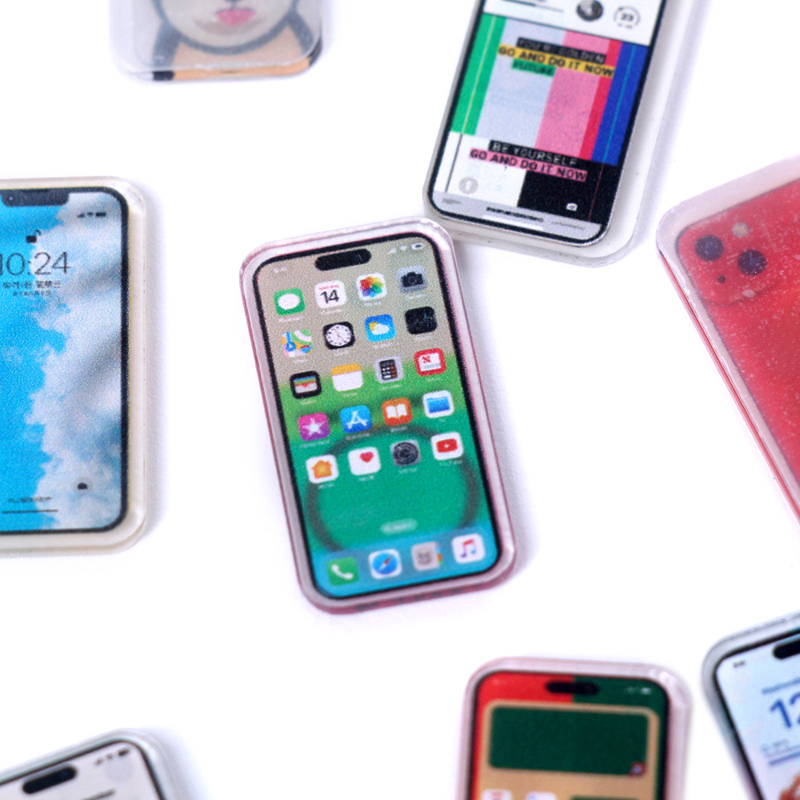 5 Peças de Celular Miniatura 1 - Kids Toys Smartphone avaliação e preço