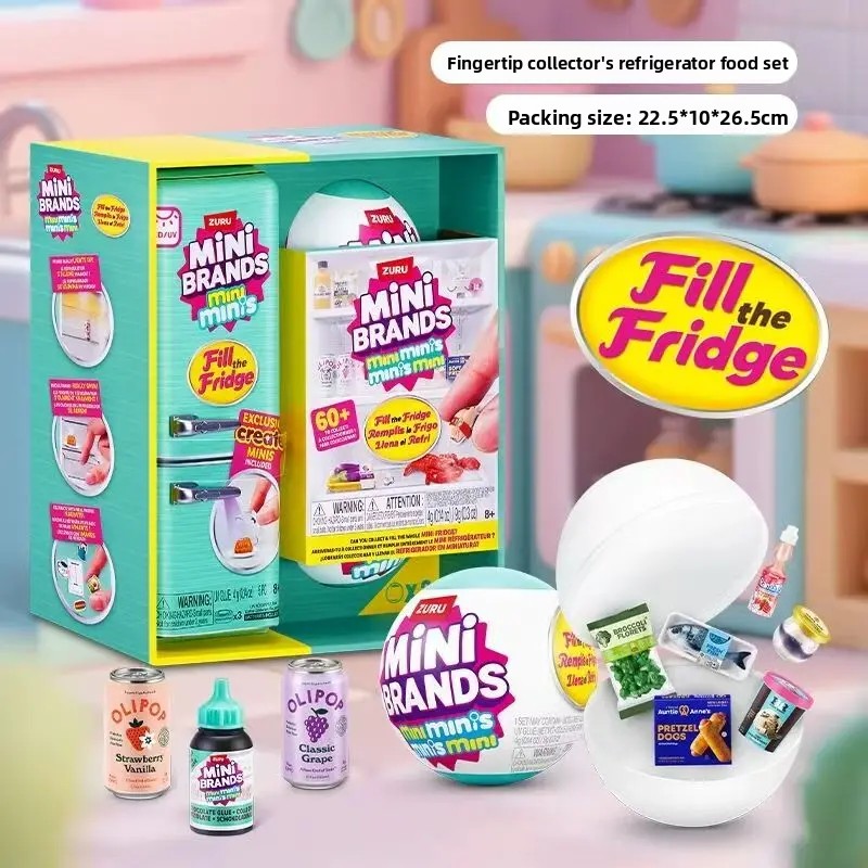 Mini Brands Fill The Fridge Bl - Kids Toys Brands avaliação e preço