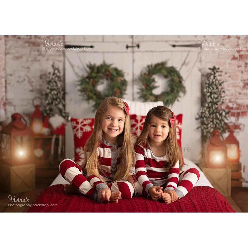 Natal branco porta de madeira  - Banner Kids Toys avaliação e preço