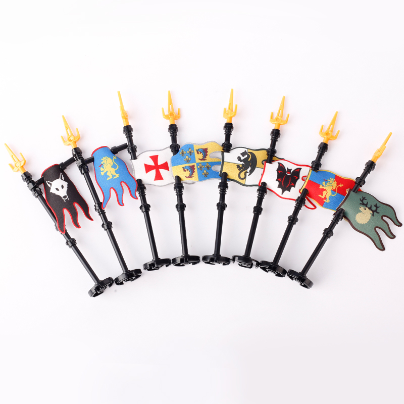 Moc castelo bandeira blocos de - Banner Kids Toys avaliação e preço