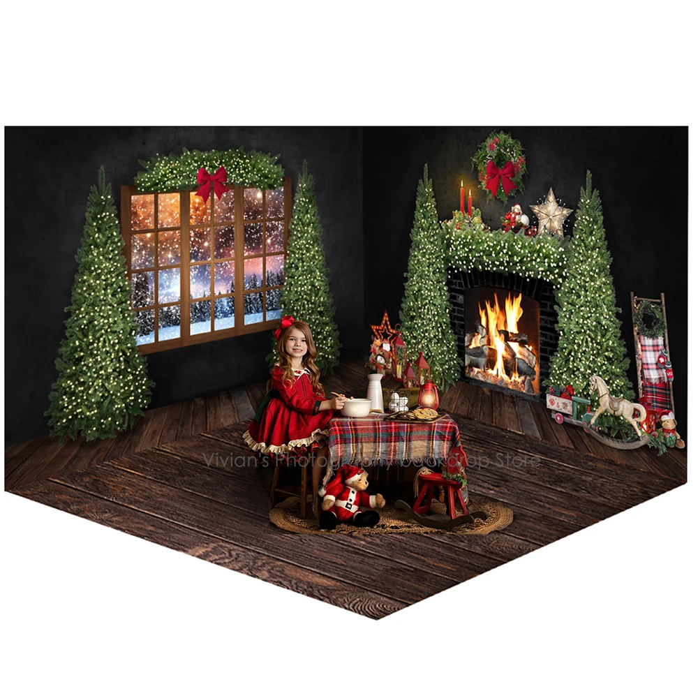 Cenário de Natal com Noite Pol - Banner Kids Toys avaliação e preço