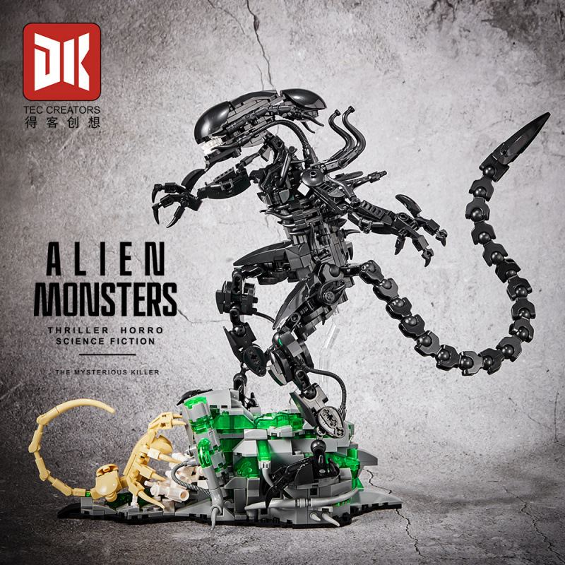 Blocos de Montar MOC Monstro A - Xenomorph Kids Toys avaliação e preço