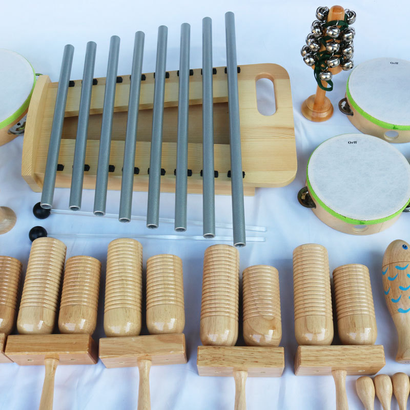 Conjunto de instrumentos Orff, - Kids Toys Xylophone avaliação e preço