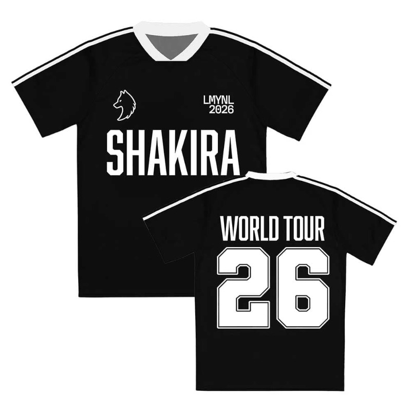 Camiseta Shakira 2026 World To - Kids Toys Brands avaliação e preço