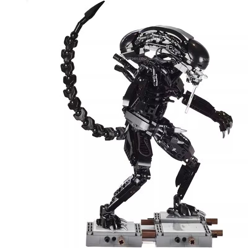 Moc alienígena monstro bloco d - Xenomorph Kids Toys avaliação e preço