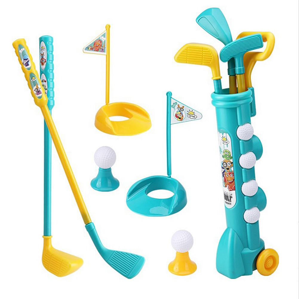 Conjunto de golfe portátil par - Kids Yard Toys avaliação e preço