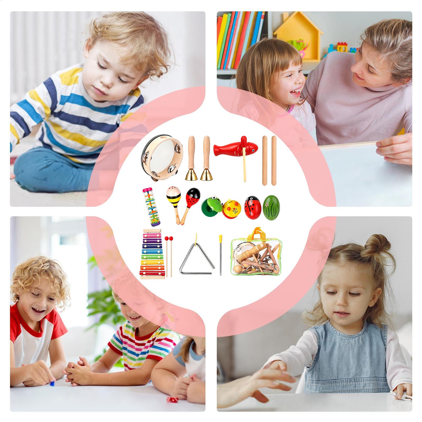 Instrumentos musicais para cri - Kids Toys Xylophone avaliação e preço